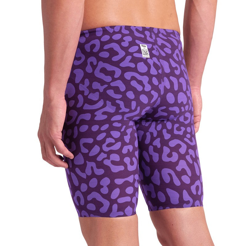 Arena Mens Powerskin Carbon Air 2 Jammer - Violet Leopard