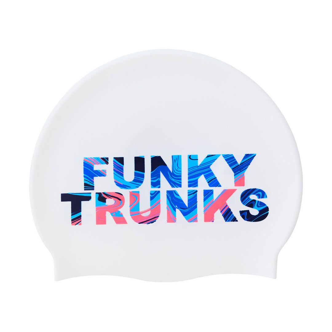Funky Trunks Swimming Cap - Wave Craze