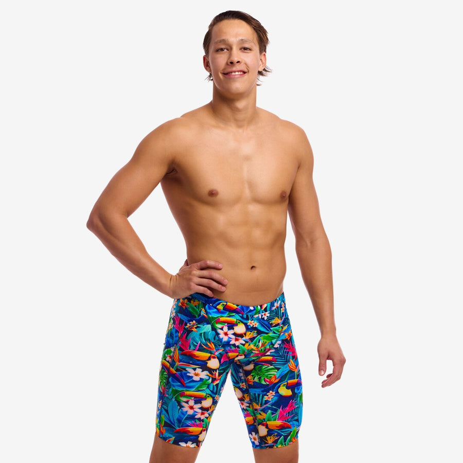 Funky Trunks Men's Training Jammers - Birdie Wordie