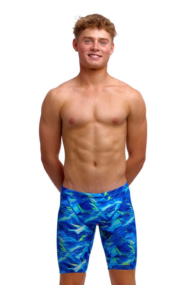 Funky Trunks Boys Training Jammers - Storm Chaser