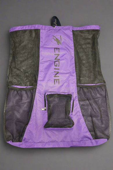 Engine Mesh Back pack - Purple