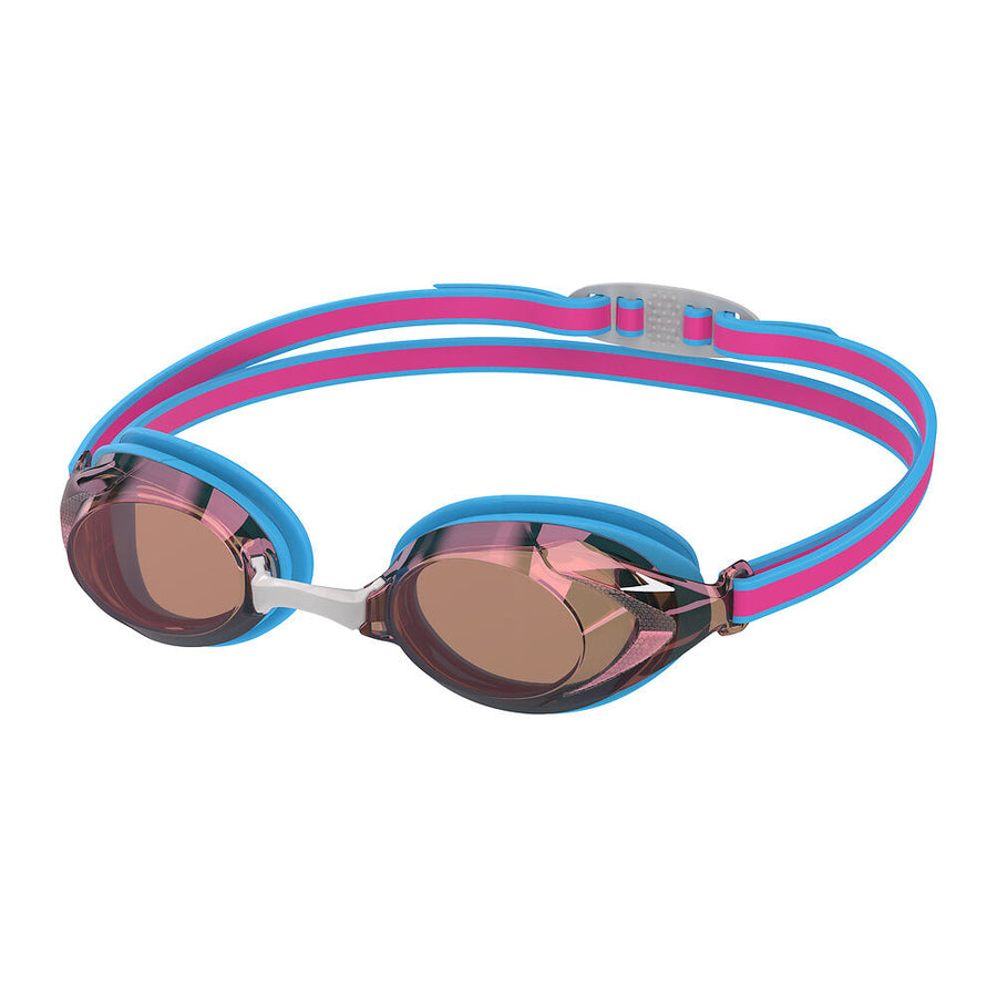 Speedo Junior Vanquisher 3.0 Mirror -Blue/Pink/Gold Mirror