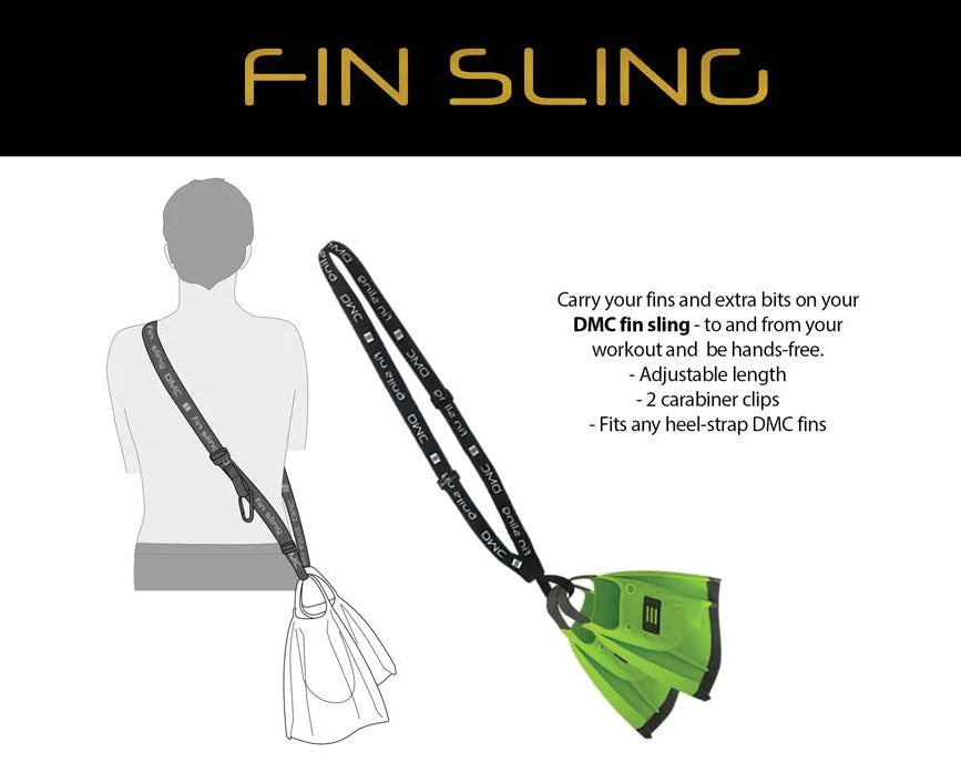 DMC Fin Sling-Black Green
