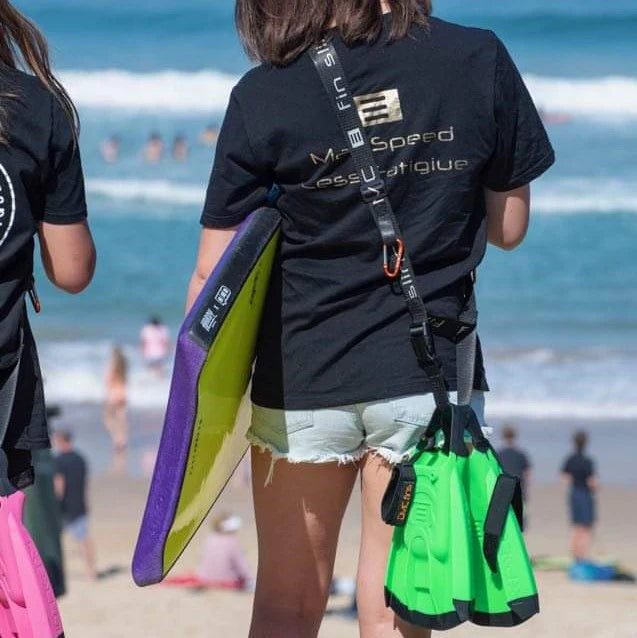 DMC Fin Sling-Black Green