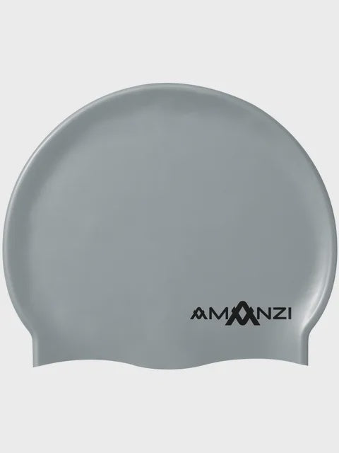 Amanzi Swim Cap - Silver