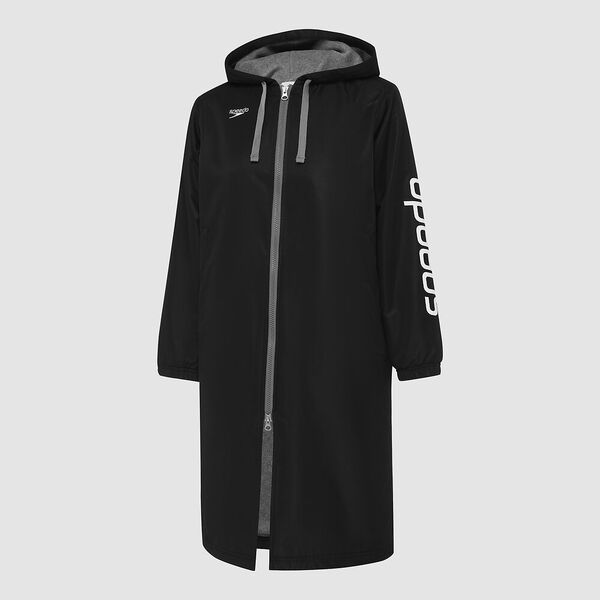 Speedo Unisex Logo Deck Coat - Black