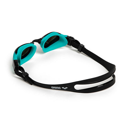 Arena Cobra Tri Swipe Mirror Triathlon Goggles (Outdoors) - Emerald Peacock