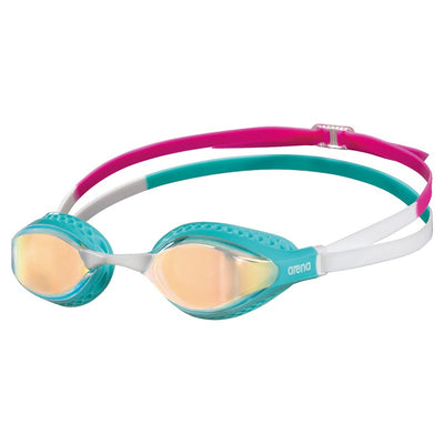 Arena Air Speed Mirror Goggles (Indoors) - Yellow Copper Turquoise