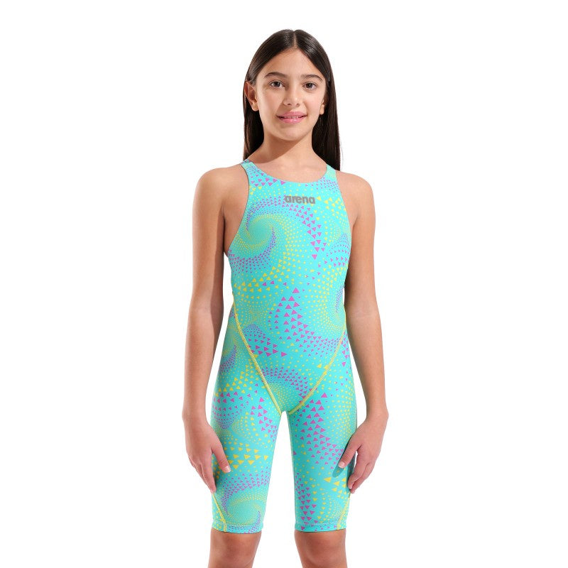 Arena Girls Powerskin ST NEXT Ltd ED Fireflow Seaglass