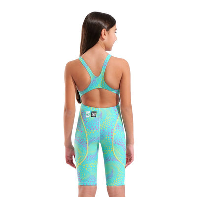 Arena Girls Powerskin ST NEXT Ltd ED Fireflow Seaglass