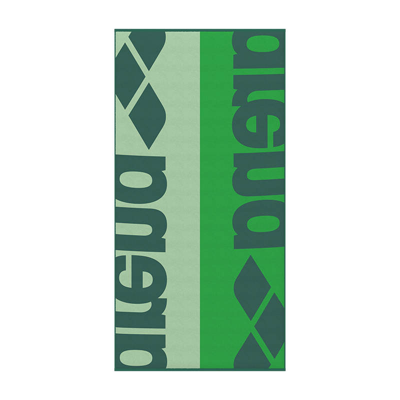 Arena Logo Velour Towel - Green