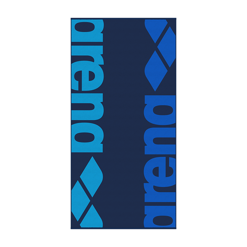 Arena Logo Velour Towel - Blue