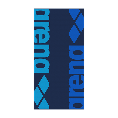 Arena Logo Velour Towel - Blue