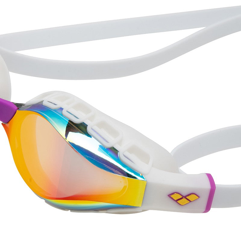 Arena Air Sonic Mirror Goggles - Gold White