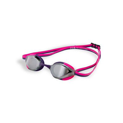 Arena Python junior Mirror Goggles - Silver Pink Plum