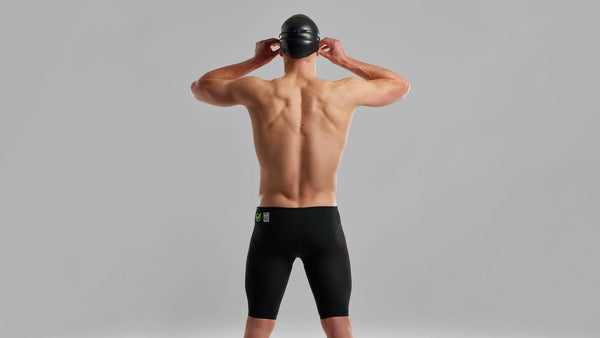 Funky Trunks Mens Apex Viper Racing Jammers-Black Attack - Tri To Swim