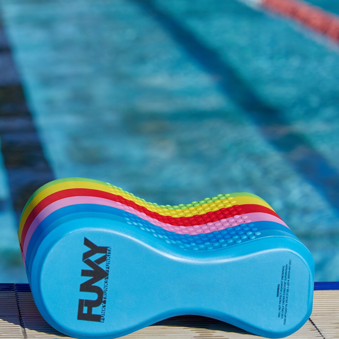 Funky Pull Buoy - Elite Squad Rainbow Racer
