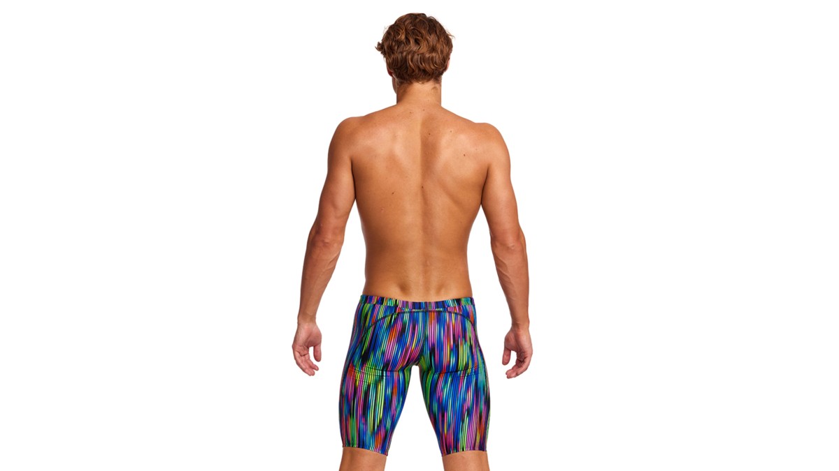 Funky Trunks Mens Training Jammers-Rain Down
