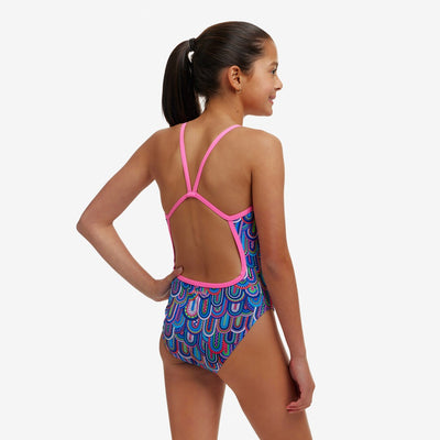 Funkita Girls Single Strap One Piece - Spread My Wings