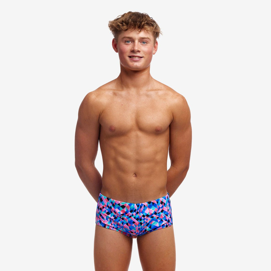 Funky Trunks Boys Sidewinder Trunks - Warp Tour