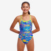 Funkita Girls Single Strap One Piece - Stir Crazy