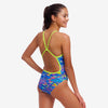 Funkita Girls Single Strap One Piece - Stir Crazy