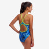 Funkita Girls Diamond Back One Piece - Wing Streak