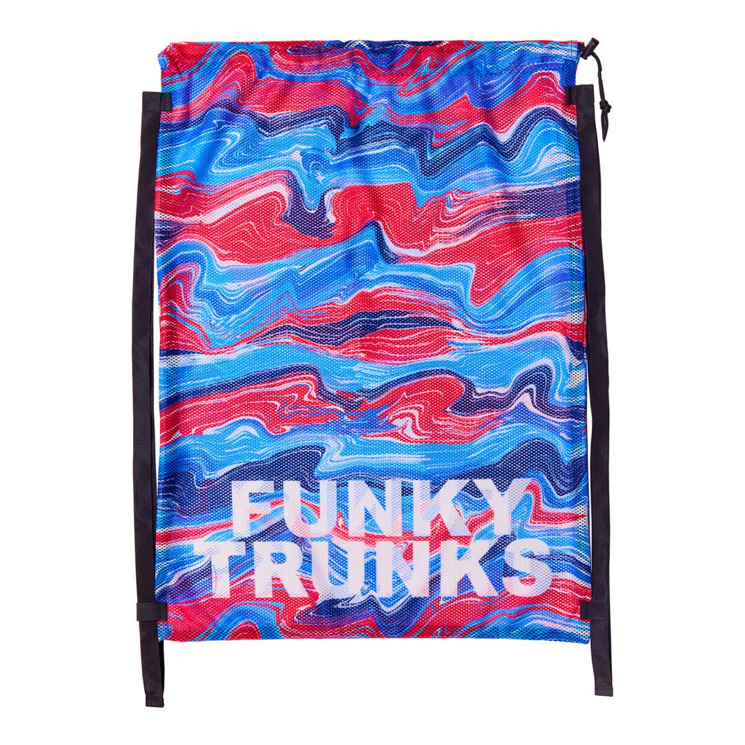 Funky Trunks Mesh Gear Bag - Wave Craze