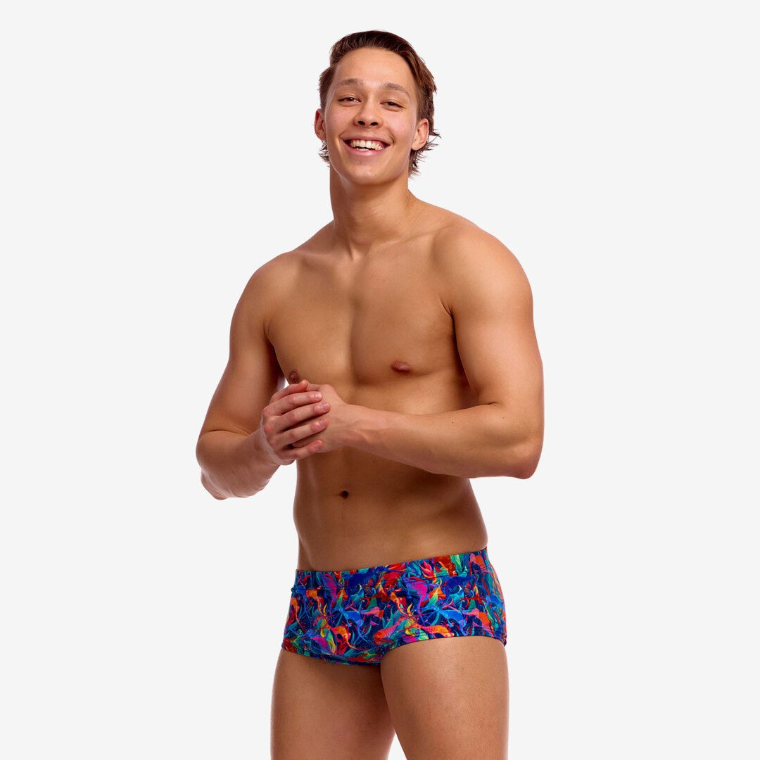 Funky Trunks Men's Classic Trunks - Weedy One