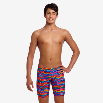 Funky Trunks Boys Training Jammers - Plastic Fantastic
