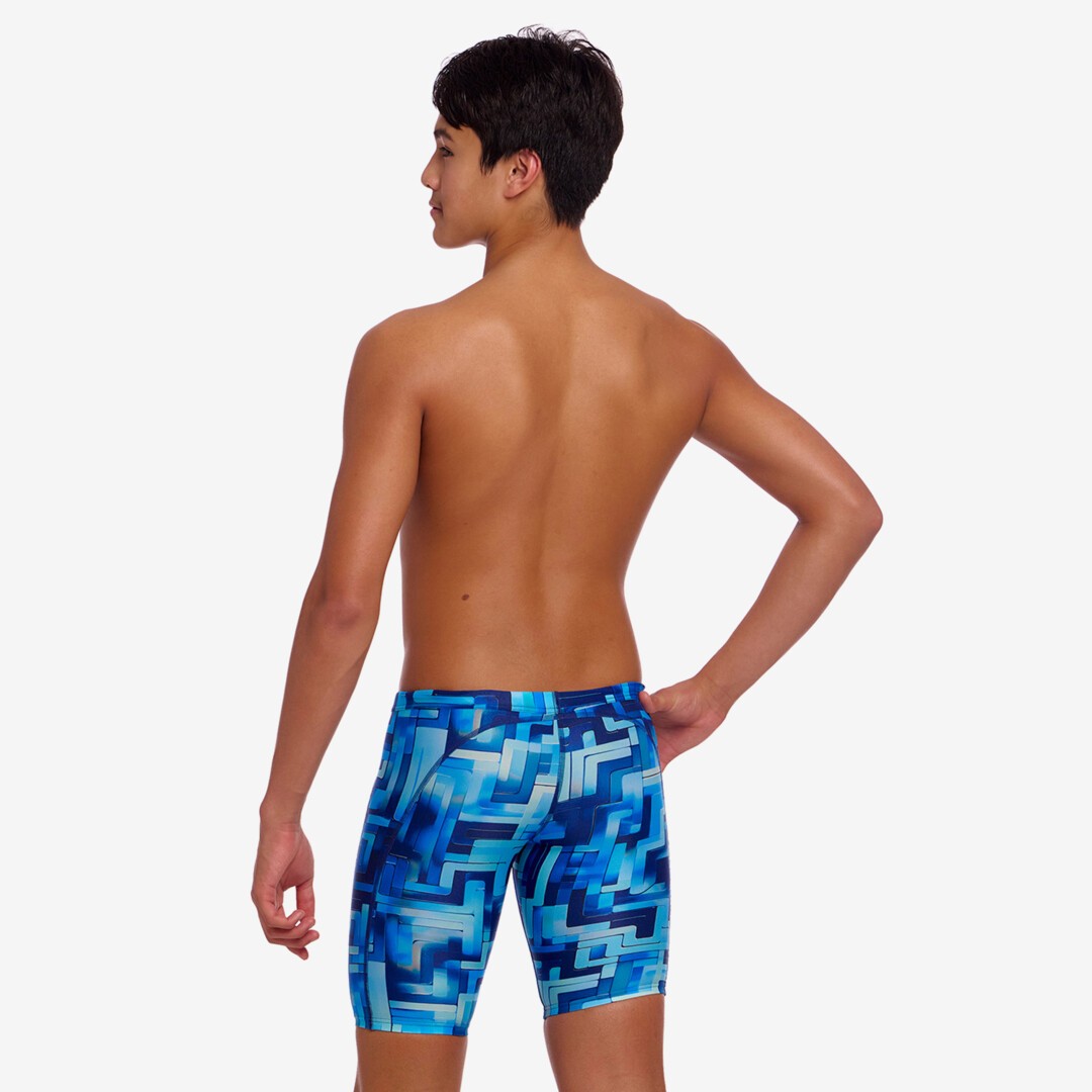 Funky Trunks Boys Training Jammers - You Blued