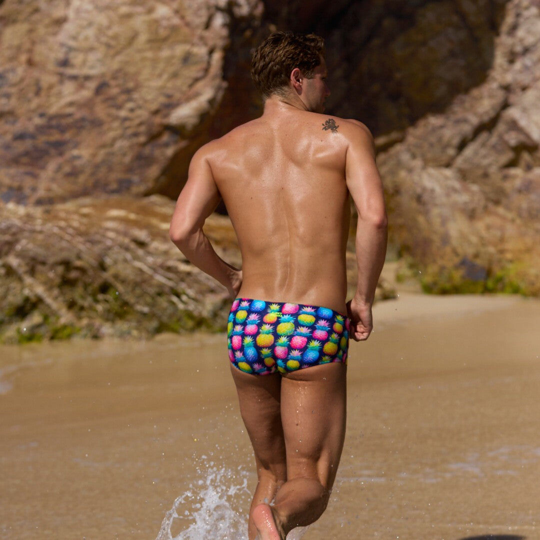 Funky Trunks Mens Sidewinder Trunks - Pine Gap