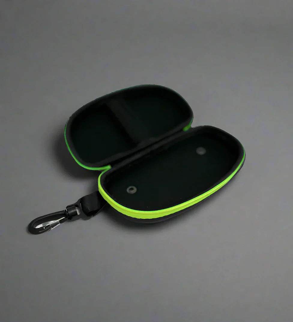 Engine Hard Shell goggle Case - Green