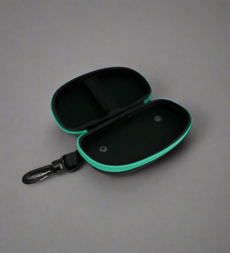 Engine Hard Shell goggle Case - Turqua