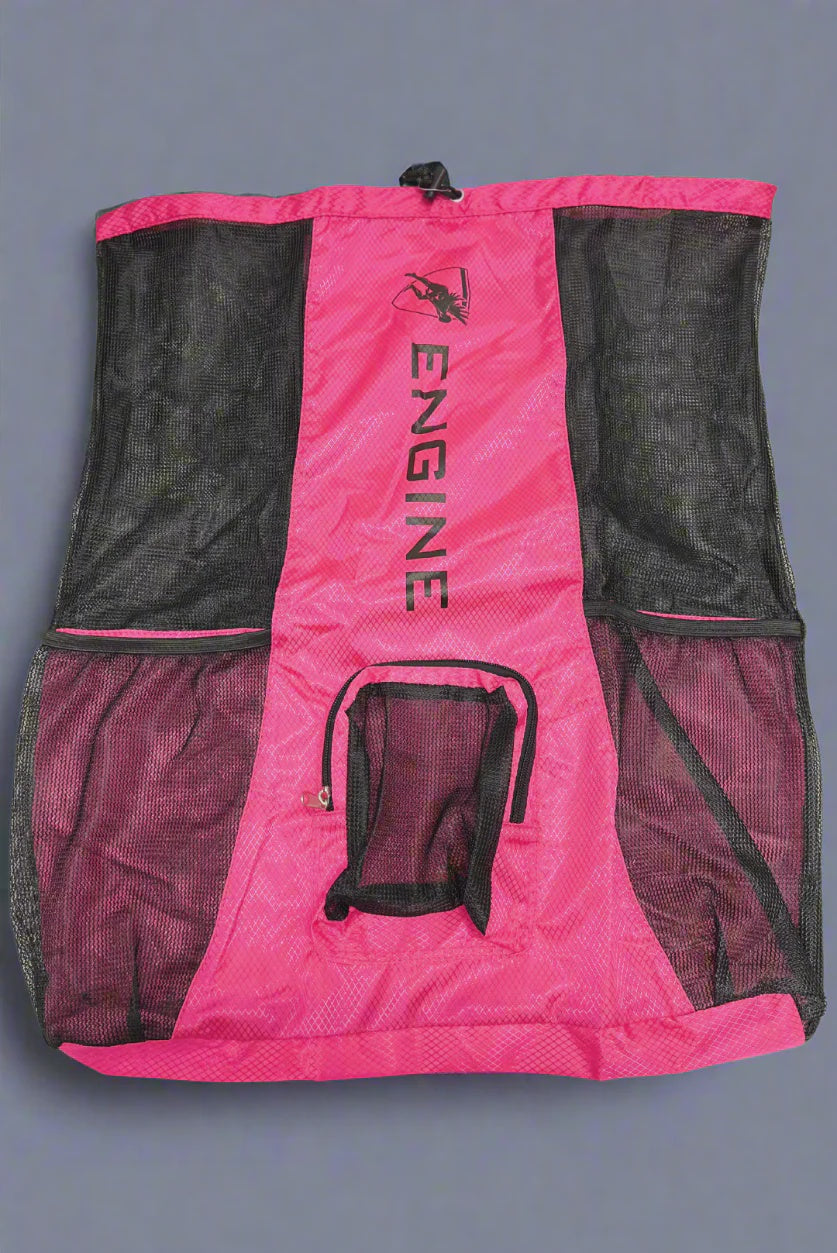 Engine Mesh Backpack - Pink