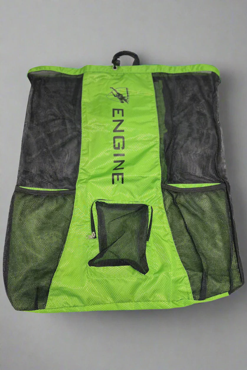 Engine Mesh Backpack - Green