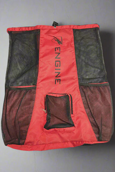 Engine Mesh Back pack - Red