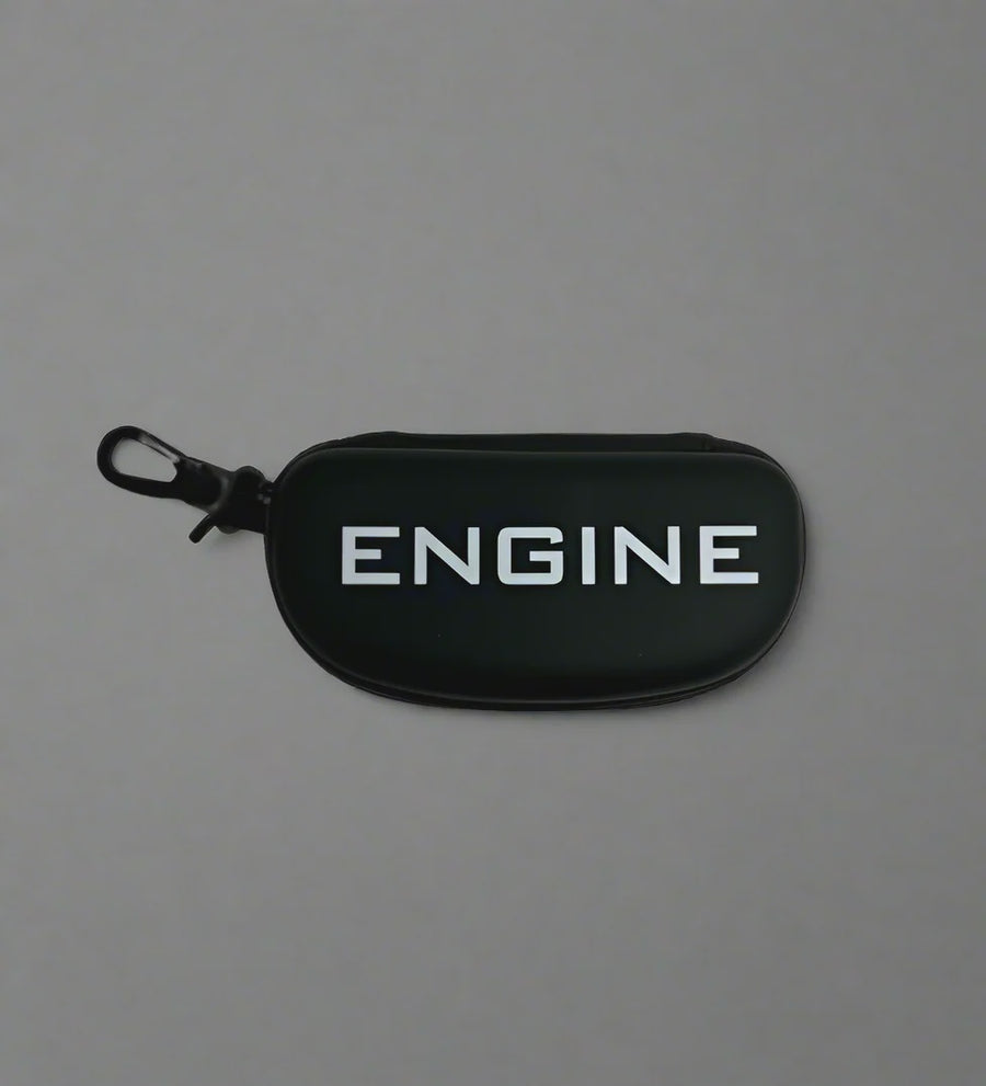 Engine Hard Shell Goggle Case - Black