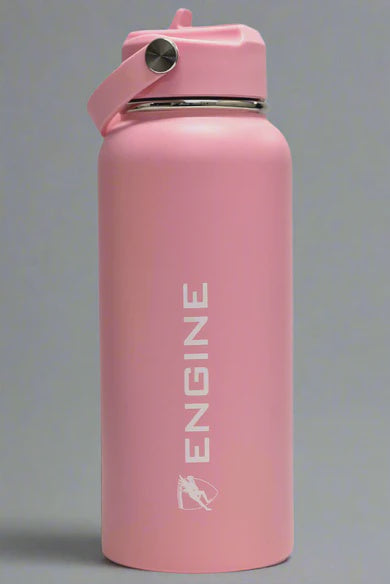 Engine Stainless Steel Drink Bottle 1L - Pink