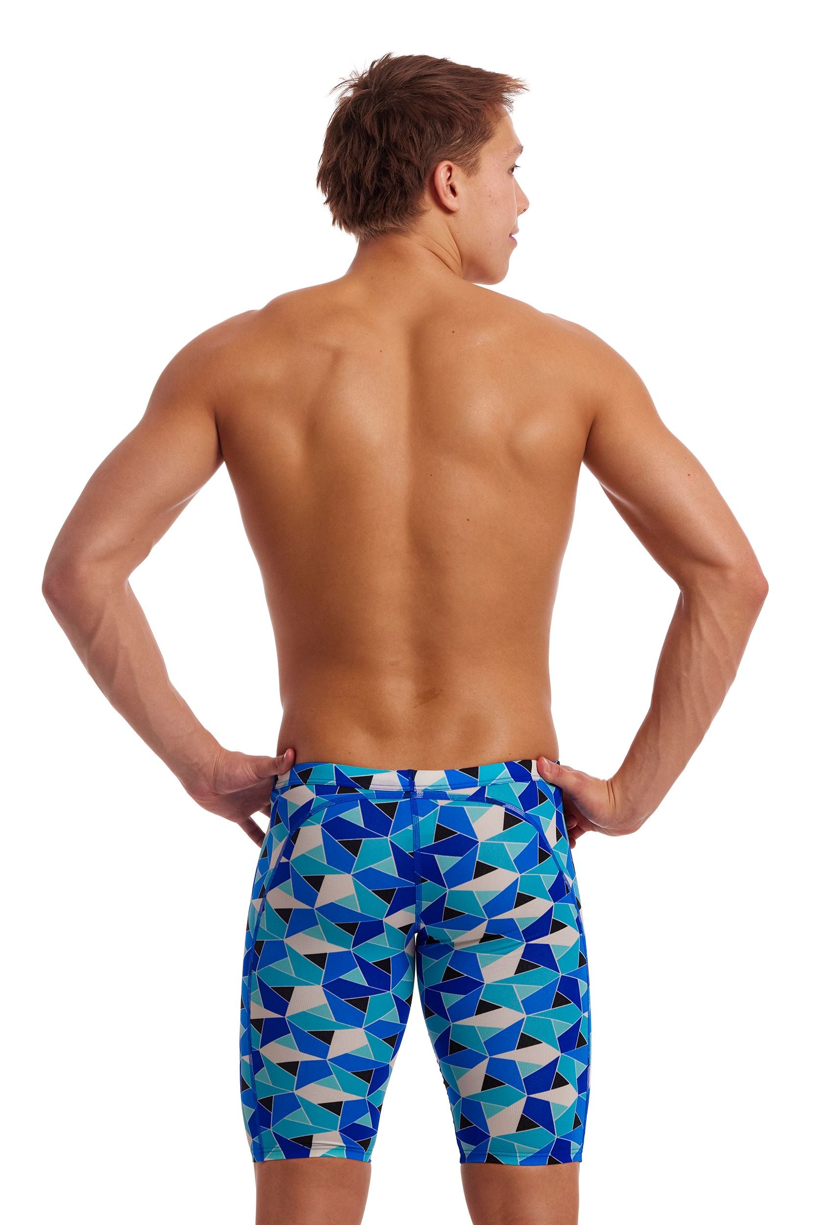 Funky Trunks Mens Training Jammers - Tetra Tonic