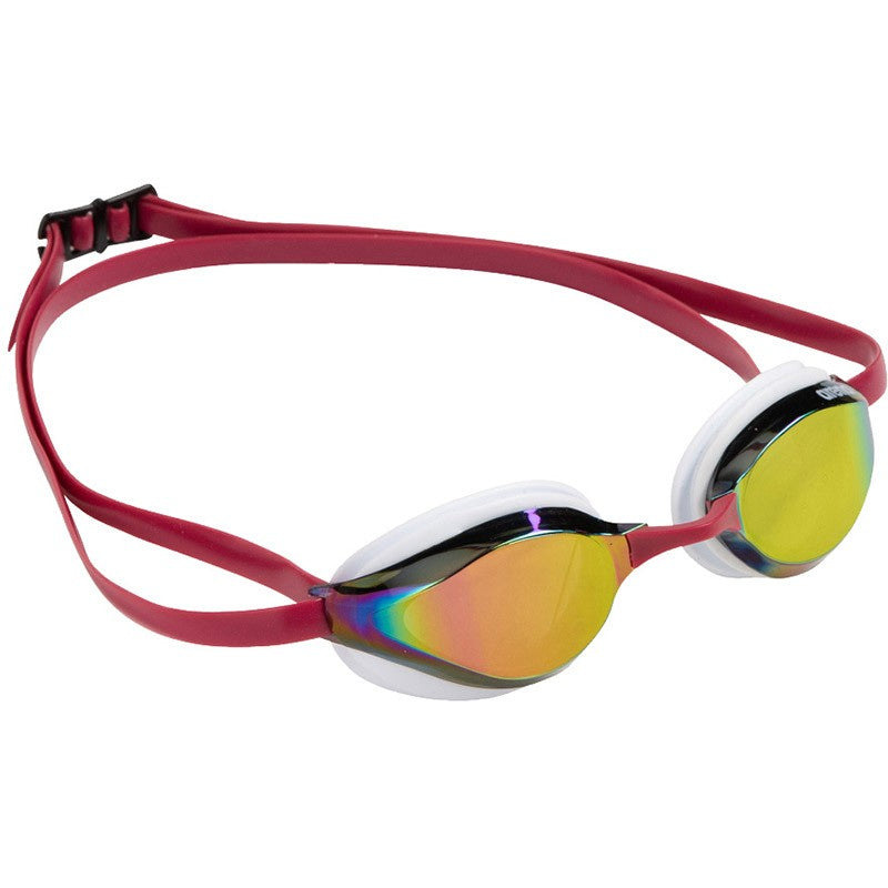 Arena Python Mirror Goggles - Copper White Red