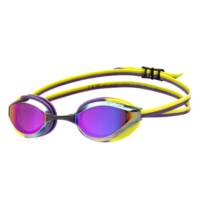 Arena Python Mirror Goggles - Violet Plum Lime
