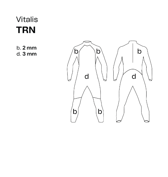 Orca Mens Vitalis OpenWater TRN Wetsuit