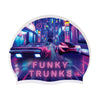 Funky Trunks  Swimming Cap - Cyber City