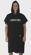 Engine Kids Short Sleeve Hooded Towel