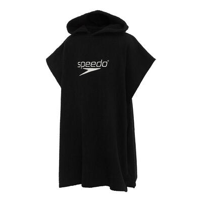Speedo Teen Hooded Towel - Black