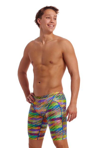 Funky Trunks Mens Training Jammers - Static Stack