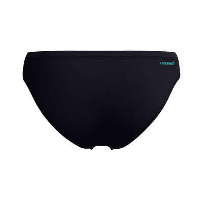 Speedo Mens 7cm Tech Panel Brief - Black Cobalt Pop