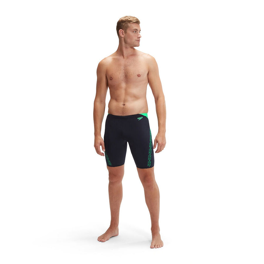 Speedo Mens HyperBoom Splice Jammer-Navy Green