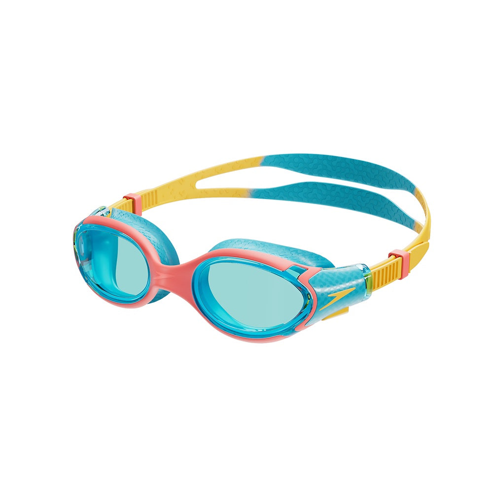 Speedo Junior Biofuse 2.0 Goggle - Mango/Blue/Yellow